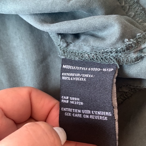 TRIBAL JEANS  Women Long Sleeve Button-Down  Camo Shirt Size Large - Picture 11 of 12